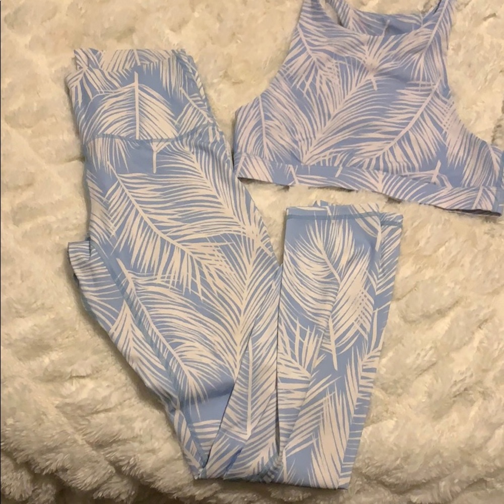 Spiritual gangster sports bra & leggings